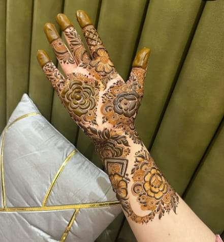 Top 151+ Arabic Mehndi Designs | WeddingBazaar